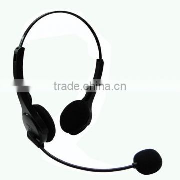 call center USB headset with MIC /volume control/mute function for voip system