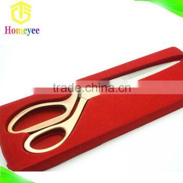 8 Inches Gold-handled Knife Dressmaker Shears durable sewing scissors