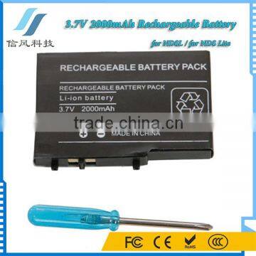 2000mAh Rechargeable Battery for NDSL / for NDS Lite