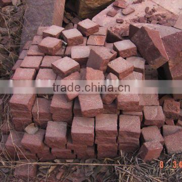 Red Sandstone Cubes