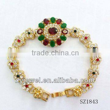 Wholesale jewelry bracelet sapphire bracelets rhinestone jewelry