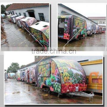 Worldwide Popular Mobile Food Warmer Carts/Mobile Food Trailer Food Cart Cooking Trailer/Folding Food Cart photo-5