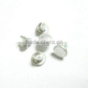 Customized Brass Flat Head Semi Tubular Rivets photo-6