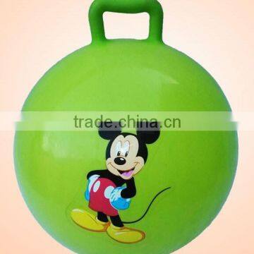 PVC hopper ball/Handle jumpping ball