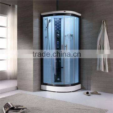 Fulisi cheap indoor steam room with sliding door wheel bathroom designs