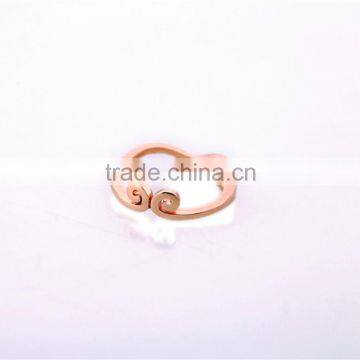 Custom Round Shape Smart Ring Metal O Ring photo-3