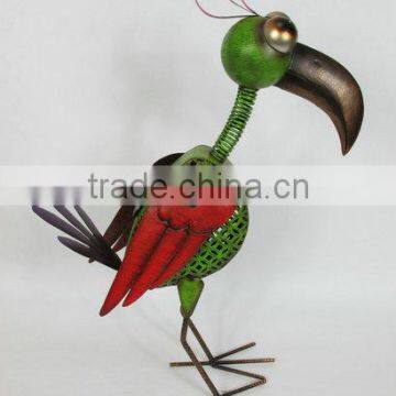 wholesale unique design metal birds sculpture for garden decoration