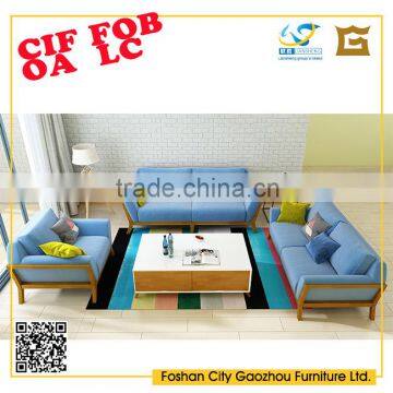 2016 MDF high gloss and solid wood legs oval coffee table in the home center