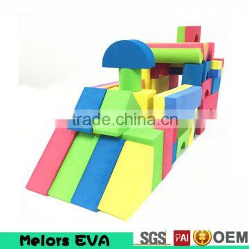 Melors super garde washable building blocks cartoon traffic style building block manufacturer