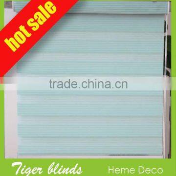 hot sale color optional PVC sunscreen fabric day and night manual&motor roller zebra blind for hotel and office