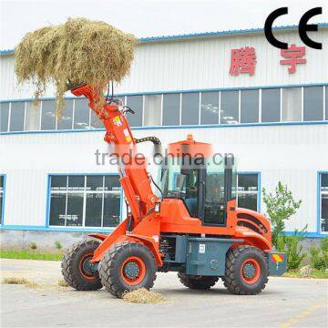 Front End Loader, Hydraulic Pilot 1.5 Tons Wheel Loader Price photo-2