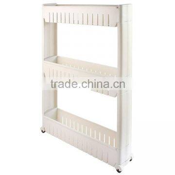 Plastic Kitchen Rack,plastic Storage Bathroom Shelf photo-3