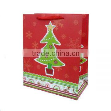 Diy Christmas Brown Paper Drawstring Gift Bags photo-3