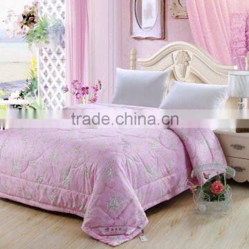 Beautiful Colorful Flower Patchwork Kantha Quilt Microfiber Fitted Quilt/Bedspread Wholesale