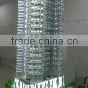 Indian client high rise 1/80 scale house model