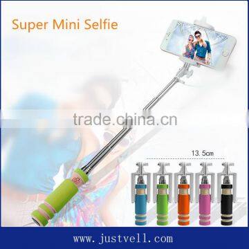 2015 new products super mini selfie stick phone tripod selfie stick 2015 selfie rod