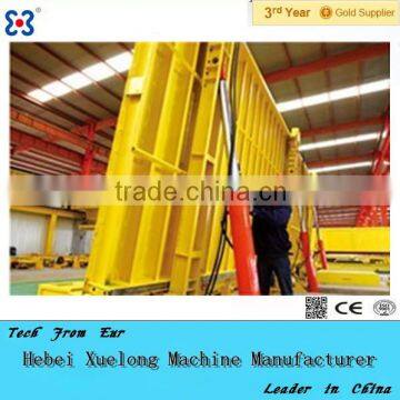 Tilting station, tilting device, tilting table for the precast concrete panel, block