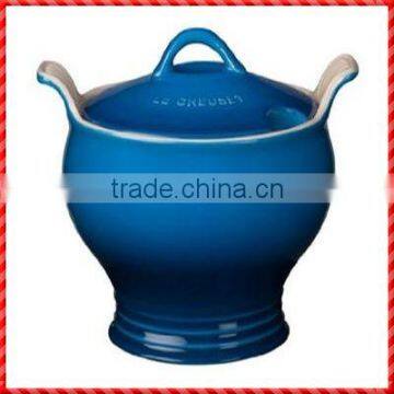 2013 brand new blue fashion ceramic tureen