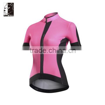 Newest selling women's breathable short sleeve cycling Jersey