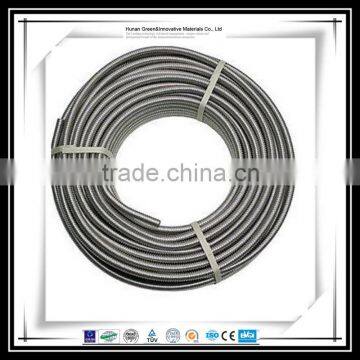 corrugated stainless steel pipe / flexible tube/304/316/445J2