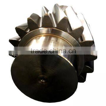 Large helical gear box shaft