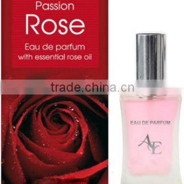 Eau de Parfum "Passion Rose" 30 ml., Paraben Free, Made In EU, Private Label Available.