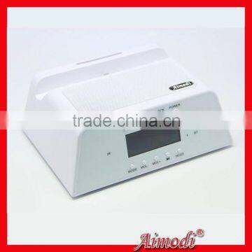 Afghanistan wireless bluetooth alarm clock speaker for mobile phone