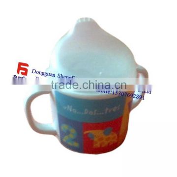 melamine kids cup with lid