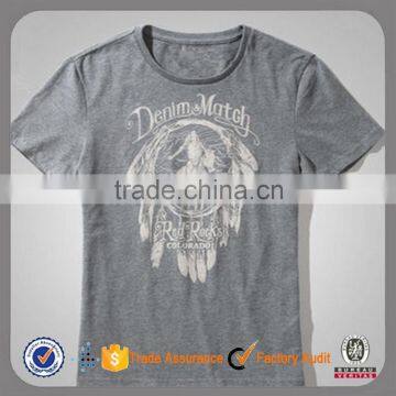 Wholesale Hip Hop Oversize Short Half Sleeve Crewneck Men Cotton T-shirt