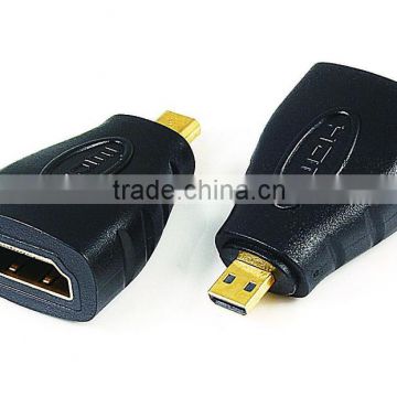 HDMI A female to MICRO male adapter black model