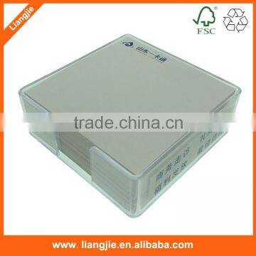 Customized Printing Sticky Notes, Memo Pads in Transparent Plastic Case photo-2