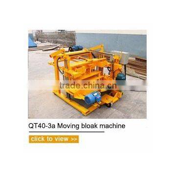 top supplier DONGYUE QT40-3A egg laying moving hollow block machine