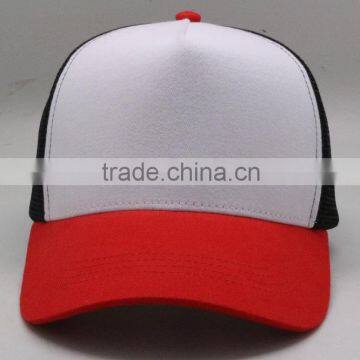 Wholesale Classic Blank No Logo Cotton Trucker Hat Snapback Mens Mesh Cap Factory