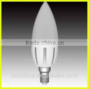 ultra bright led candle light 470lumen 5W C37 led candle light dimmable