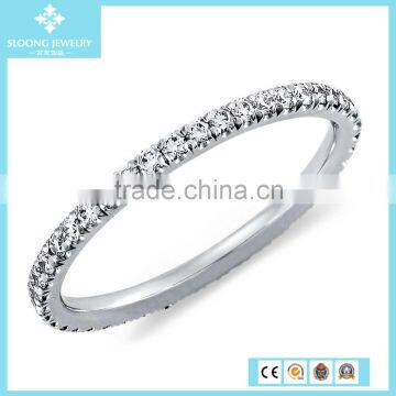 925 Italian Silver Ring for Women New Model Ring Letter T