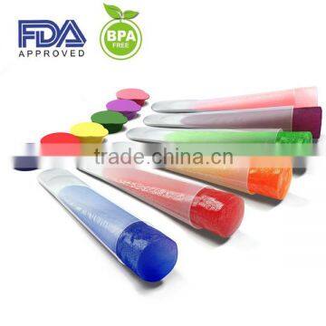 100% food grade FDA silicone ice pop molds