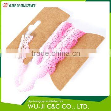 Prompt Delivery Decorative Colorful Narrow Bulk Lace Trim photo-2