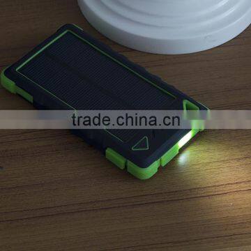 8000mah Rohs Dual Usb Waterproof Wholesale Solar Cellphone Charger photo-5