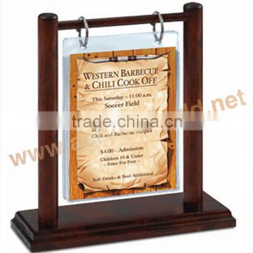 hot sale wooden clipboard menu holders/wood menu chalkboards for restaurants/mini chalkboard