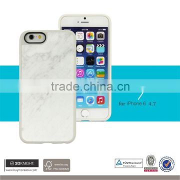 Unique Ultra Thin Marble for iPhone Case, White Black TPU Case for iPhone 6, Luxury Slim Marble Hard Smart Cover