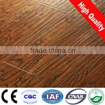 Cherry Fine Line Embossed Finish 8mm Laminated Flooring(SLD066)