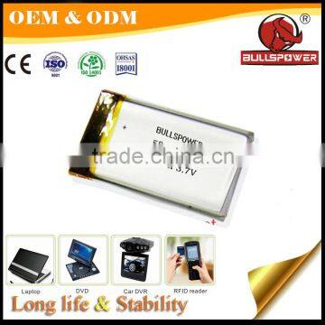 High quality low price 3.7v 1200mAh rechargeable lithium polymer battery