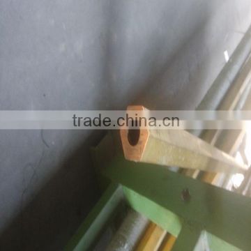 international grade H62 C28000 CuZn40 heaxgonal brass tube