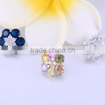 China supplier Newest design men and women cloths flower pin brooch for coats