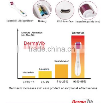 Guangzhou latest hot sale 5 light in 1 derma vib, led derma roller