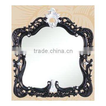 SJ-9190-10 21 2/7"x23 1/5"small Black Bath Mirror