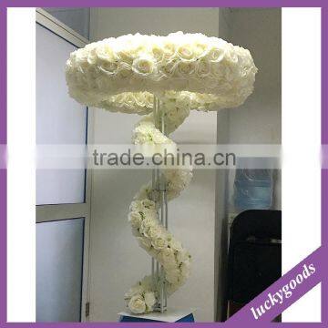 LFB409 royal elegant white wedding table centerpieces decoration wholesale