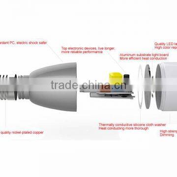 Yeelight Blue II 6W E27 Bluetooth 4.0 LED Bulb, RGB+white Light Remote Controlled by IPhone and Android Phone, Smart Home Lamp photo-6