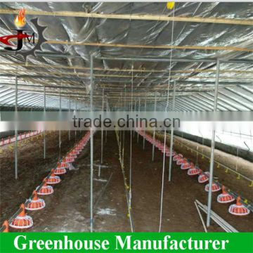 China steel frame structure poultry farm supplier