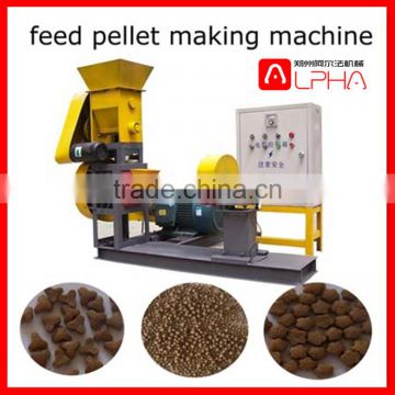 Pellet-fodder expander for fish